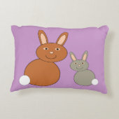 Mütter Day Bunnies Pillow Dekokissen (Rückseite)