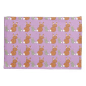 Mütter Day Bunnies Pillowcase Kissenbezug (Rückseite)