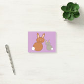 Mütter Day Bunnies Post es notiert Pad Post-it Klebezettel (Büro)
