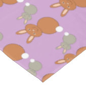 Mütter Day Bunnies Tablecloth Tischdecke (Schrägansicht)