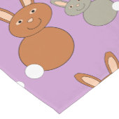 Mütter Day Bunnies Tischläufer (Ecke)