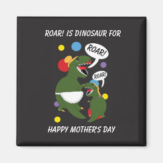 Mütter Day Dinosaur Tochter Funny Personalize Magnet