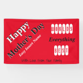 Mütter Day Easy Tailor Banner (Horizontal)