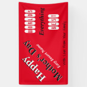 Mütter Day Easy Tailor Banner (Vertikal)