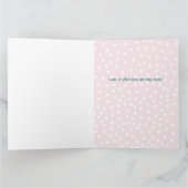 Mütter Day große benutzerdefinierte Text-Blume für Karte (Innenseite)