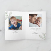 Mütter Day Heart geformt Foto Collage Grüne Karte (Innenseite)