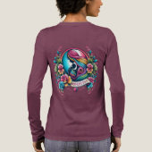 Mütter Day Long Sleeve Tri-Blend Shirt (Rückseite)