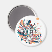 Mütter Day Magnet (Vorderseite/Rückseite)