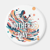 Mütter Day Magnet (Vorne)