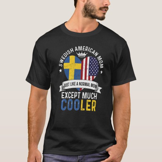Mütter Day Mama Country Swed T-Shirt (Vorderseite)