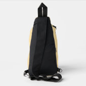 Mütter Day Monstera Pflanze Crossbody Bag (Rückseite)