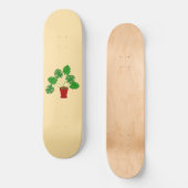 Mütter Day Monstera Pflanze Skateboard (Vorderseite)