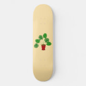 Mütter Day Monstera Pflanze Skateboard (Vorderseite)