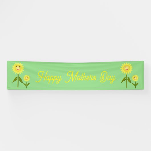 Mütter Day Sunblumen Custom Banner (Horizontal)