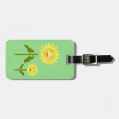 Mütter Day Sunblumen Custom Gepäckanhänger (Vorderseite horizontal)
