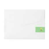 Mütter Day Sunblumen Custom Rundum-Adressaufkleber (Rückseite)