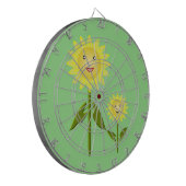 Mütter Day Sunblumen Dartscheibe (Vorderseite Links)
