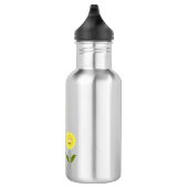 Mütter Day Sunblumen Edelstahlflasche (Rechts)