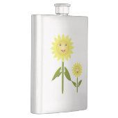 Mütter Day Sunblumen Flachmann (Rechts)