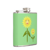 Mütter Day Sunblumen Flachmann (Rechts)