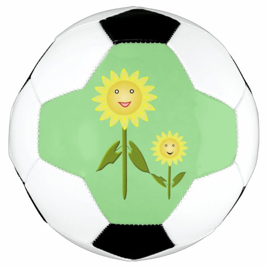 Mütter Day Sunblumen Fußball (Vorderseite)