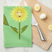 Mütter Day Sunblumen Geschirrtuch (Viertel Falte)