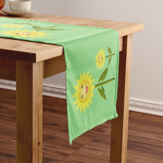 Mütter Day Sunblumen Kurzer Tischläufer (Beispiel)
