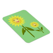 Mütter Day Sunblumen Magnet (Rechte Seite)