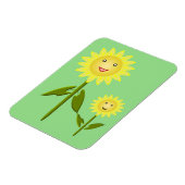 Mütter Day Sunblumen Magnet (Linke Seite)