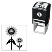 Mütter Day Sunblumen Permastempel (Beispiel)