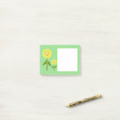 Mütter Day Sunblumen Post-it Klebezettel (Auf Schreibtisch)