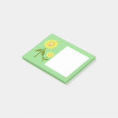 Mütter Day Sunblumen Post-it Klebezettel (angewinkelt)