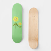 Mütter Day Sunblumen Skateboard (Vorderseite)