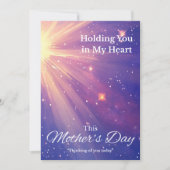Mutter Day Sympathy Card - Night Sky (Vorderseite)