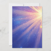 Mutter Day Sympathy Card - Night Sky (Rückseite)