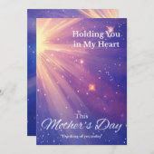 Mutter Day Sympathy Card - Night Sky (Vorne/Hinten)