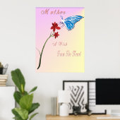 Mütter Day Wish Poster (Heimbüro)