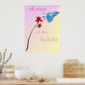 Mütter Day Wish Poster (Küche)