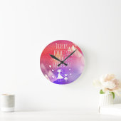 Mutter      DayRound Clock Runde Wanduhr (Zuhause)