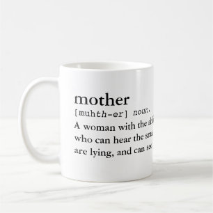 Mutter… Definition einer Mama-lustigen Tasse