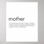 Mutter (Definition) - Muttersprache Poster (Vorne)