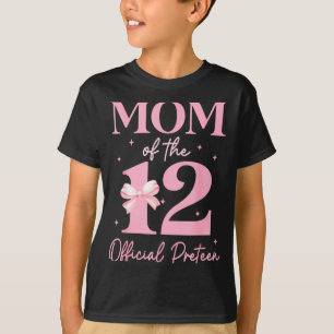 Mutter der 12 offiziellen vorpubertären Geburtstag T-Shirt