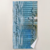 Mutter der Abstrakten Reflektion des Untergrundes, Strandtuch (Vorderseite)