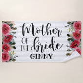 Mutter der Bachelorette Personalisiert Strandtuch (Vorderseite)