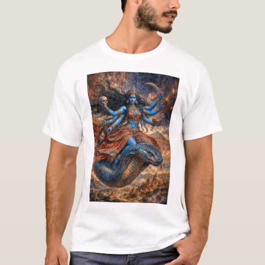 Mutter der Befreiung Göttin Kali T-Shirt (Vorderseite)