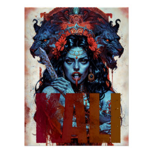 Mutter der Befreiung Kali Poster