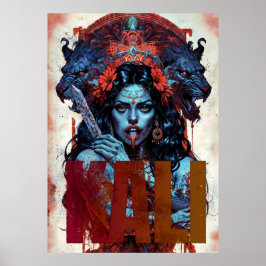 Mutter der Befreiung Kali Poster