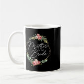 Mutter der Blume Braut und Bräutigam Weddin Kaffeetasse (Links)