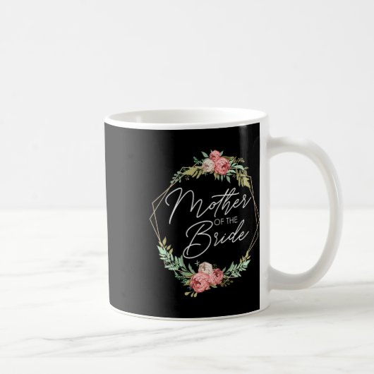Mutter der Blume Braut und Bräutigam Weddin Kaffeetasse (Rechts)