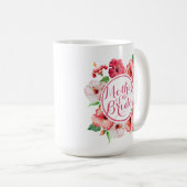 Mutter der blumenblühenden Hochzeitsstimmung der k Kaffeetasse (VorderseiteRechts)